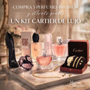 COMPRA 5 PERFUMES PREMIUM Y LLÉVATE GRATIS UN KIT CARTIER DE LUJO: 2 PULSERAS CARTIER (LOVE + PULSERA GRUESA) + CADENA + RELOJ PANTHÈRE + PENDIENTES - STOCK LIMITADO - CIERRE DE LA TIENDA